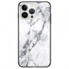 Apple iPhone 14 Pro „Marble“ cieta silikona (TPU) balts apvalks