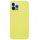 Apple iPhone 14 Pro Shell cieta silikona (TPU) dzeltens apvalks