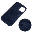 Apple iPhone 14 Shell cieta silikona (TPU) tumši zils apvalks