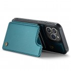 Apple iPhone 15 Pro „CaseMe“ Wallet zaļš plastika apvalks