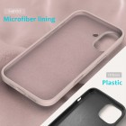 Apple iPhone 16 Plus "Shell" cieta silikona (TPU) rozā apvalks