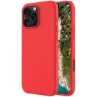 Apple iPhone 16 Pro "Shell" cieta silikona (TPU) sarkans apvalks