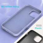 Apple iPhone 16 Pro "Shell" cieta silikona (TPU) violets apvalks