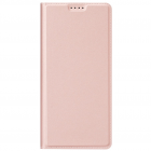 Samsung Galaxy S25 Ultra „Dux Ducis“ Skin sērijas rozs ādas atvērams maciņš