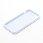 „Elago“ cieta silikona Apple iPhone 5, 5S balts apvalks ar ekrāna aizsargplēve