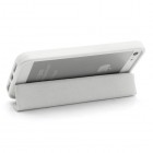 Atvēramais balts rāmis Apple iPhone 5 (Apple iPhone 5S) ar smart cover funkciju