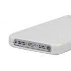 Balts Snap-on plastmāsas Apple iPhone 5 / 5S apvalks