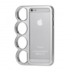 Sudraba, plastmasas Apple iPhone 5 / 5S bamperis