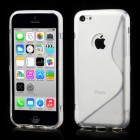 Apple iPhone 5C dzidrs cieta silikona futrālis