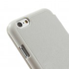 Apple iPhone 6 (6s) balts atvēramais „Smart Window“ ādas maciņš