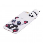 Apple iPhone 6 (6s) „Squezy“ Panda cieta silikona (TPU) balts apvalks