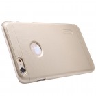 Apple iPhone 6 Plus (6s Plus) Nillkin Frosted Shield zelta plastmasas apvalks + ekrāna aizsargplēve