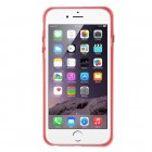 Apple iPhone 6 Plus (6s Plus) dzidrs, caurspīdīgs rāmis (sānu apmale, bamperis) - sarkans