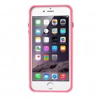 Apple iPhone 6 Plus (6s Plus) dzidrs, caurspīdīgs rāmis (sānu apmale, bamperis) - rozs