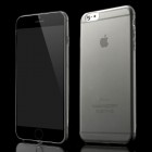 Apple iPhone 6 Plus (6s Plus) dzidrs (caurspīdīgs) cieta silikona TPU pasaulē planākais pelēks apvalks