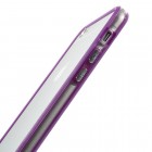 Apple iPhone 6 Plus (6s Plus) dzidrs, caurspīdīgs rāmis (sānu apmale, bamperis) - violets