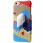 Apple iPhone 6 (6s) „Squezy“ Sea Lion cieta silikona (TPU) brūns apvalks