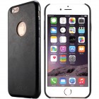 Apple iPhone 6s Plus „Amorus“ Slim Leather melns ādas apvalks