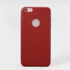 Apple iPhone 6s Plus „Amorus“ Slim Leather sarkans ādas apvalks
