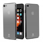 Apple iPhone 7 (iPhone 8) moderns Baseus Mirror Glass dzidrs melns spoguļa plastmasas apvalks