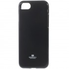 Apple iPhone 7 (iPhone 8) Mercury melns cieta silikona (TPU) apvalks