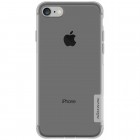 Apple iPhone 7 (iPhone 8) Nillkin Nature dzidrs (caurspīdīgs) silikona pelēks apvalks