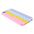 Apple iPhone 6 Plus (6s Plus, 7 Plus, 8 Plus) „Popit“ Bubble rozs mīksta silikona (TPU) apvalks