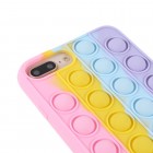 Apple iPhone 6 Plus (6s Plus, 7 Plus, 8 Plus) „Popit“ Bubble rozs mīksta silikona (TPU) apvalks