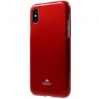 Apple iPhone X (iPhone Xs) Mercury sarkans cieta silikona (TPU) apvalks
