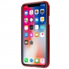 Apple iPhone X (iPhone Xs) Mercury sarkans cieta silikona (TPU) apvalks
