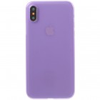 Apple iPhone X (iPhone Xs) pasaulē planākais violeta futrālis