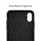 „Spigen“ La Manon Calin Apple iPhone X (iPhone Xs) melns ādas apvalks