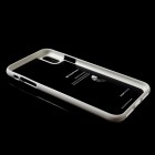 Apple iPhone Xs Max Mercury balts cieta silikona (TPU) apvalks