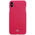 Apple iPhone Xs Max Mercury tumši rozs cieta silikona (TPU) apvalks