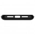 Apple iPhone Xs Max „Spigen“ Slim Armor CS melns silikons apvalks