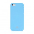 Apple iPhone 5, 5S Mercury Color gaiši zils cieta silikona (TPU) futrālis