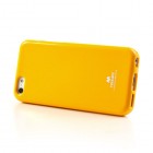 Apple iPhone 5C Mercury Color dzeltens cieta silikona (TPU) futrālis