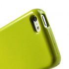 Apple iPhone 5C Mercury Color zaļš cieta silikona (TPU) futrālis
