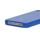Apple iPhone 5, 5S Mercury Color zils cieta silikona (TPU) futrālis