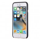 Apple iPhone 7 (iPhone 8) „Devia“ Successor melns ādas apvalks