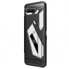 Asus Rog Phone 5 (ZS673KS) „Carbon“ cieta silikona (TPU) melns apvalks
