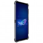 Asus Rog Phone 6 5G Imak pastiprinātas aizsardzības cieta silikona (TPU) pelēks vāciņš