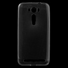 Asus Zenfone 2 Laser 5.0 (ZE500KL, ZE500KG) dzidrs (caurspīdīgs) cieta silikona TPU pasaulē planākais apvalks