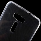 Asus Zenfone 2 Laser 6.0 (ZE600KL, ZE601KL) dzidrs (caurspīdīgs) cieta silikona TPU pasaulē planākais apvalks