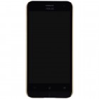 Asus Zenfone 2 5.0 (ZE500CL) Nillkin Frosted Shield zelta plastmasas apvalks + ekrāna aizsargplēve