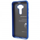 Asus Zenfone 3 5.2 (ZE520KL) Mercury tumši zils cieta silikona (TPU) futrālis