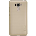 Asus Zenfone 3 Laser (ZC551KL) Nillkin Frosted Shield zelta plastmasas apvalks + ekrāna aizsargplēve
