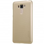Asus Zenfone 3 Laser (ZC551KL) Nillkin Frosted Shield zelta plastmasas apvalks + ekrāna aizsargplēve