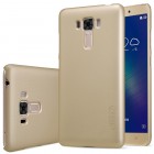 Asus Zenfone 3 Laser (ZC551KL) Nillkin Frosted Shield zelta plastmasas apvalks + ekrāna aizsargplēve