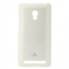 Asus Zenfone 6 (A600CG) Mercury cieta silikona (TPU) balts apvalks